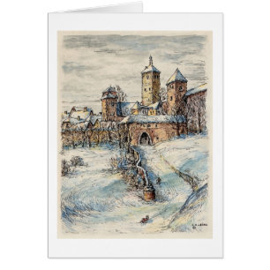 Paul McGehee "Kobolzeller Tower - Rothenburg" Card