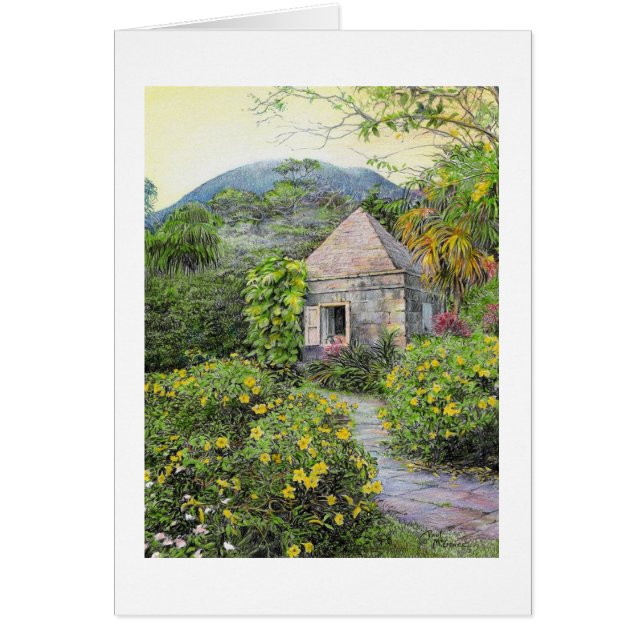 Paul McGehee "Nevis - Golden Dawn" Card (Front)