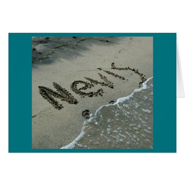 Paul McGehee "Nevis Sand" Card (Front Horizontal)