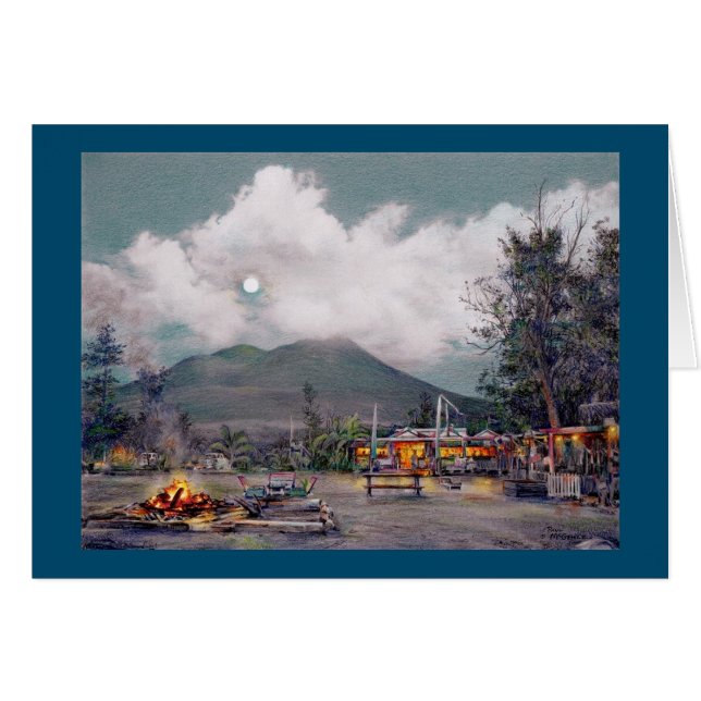 Paul McGehee "Nevis-Sunshine's by Moonlight" Card (Front Horizontal)