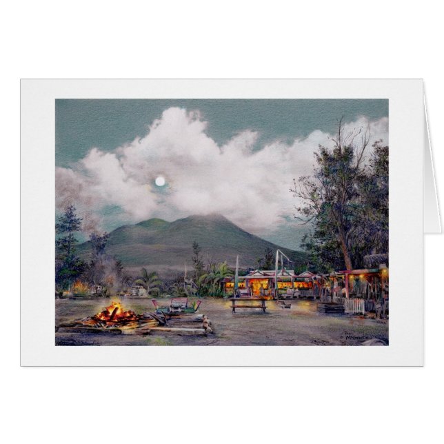 Paul McGehee "Nevis-Sunshine's by Moonlight" Card (Front Horizontal)