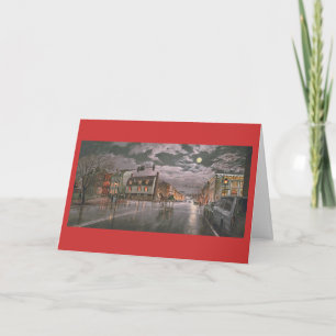 Paul McGehee "Old Town Christmas" Christmas Card
