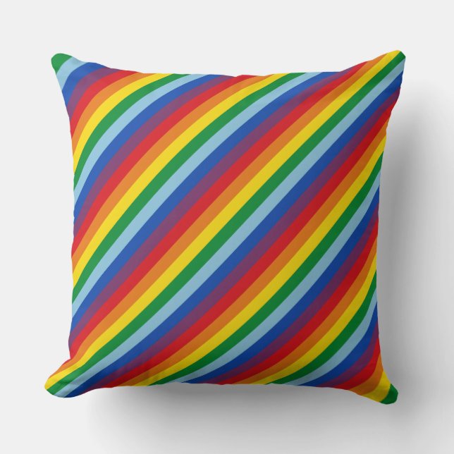 Paul McGehee "Rainbow" Pillow (Front)
