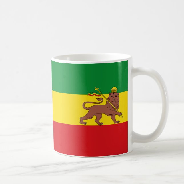 Paul McGehee "Rasta Lion of Judah Flag" Mug (Right)