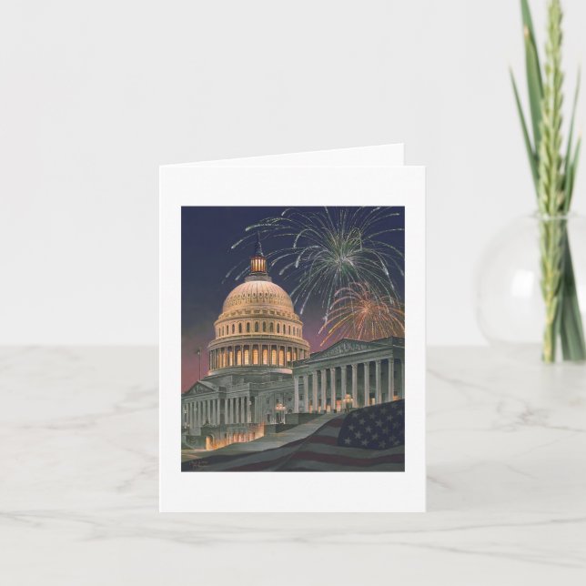 Paul McGehee "So Proudly We Hail" Card (Front)