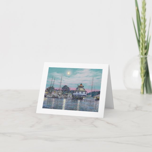 Paul McGehee "St. Michaels by Moonlight" Card (Front)