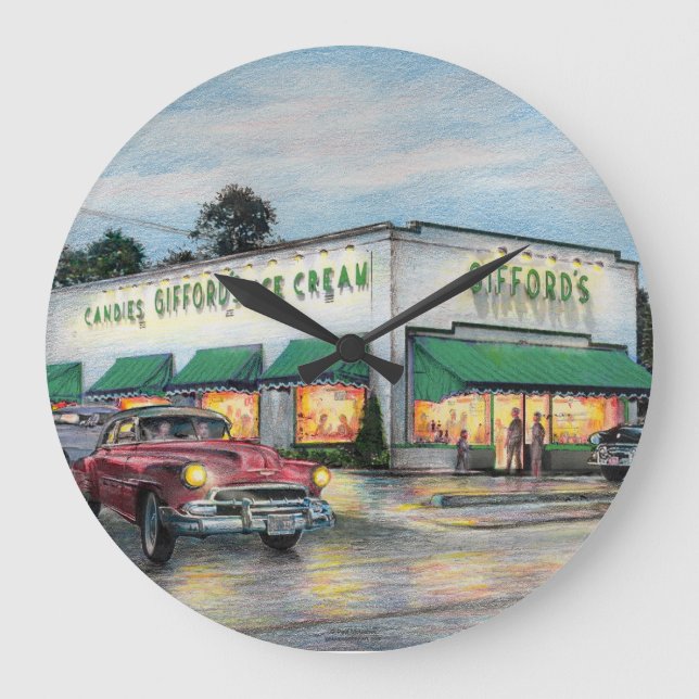 Paul McGehee "Sweet Memories" Clock (Front)