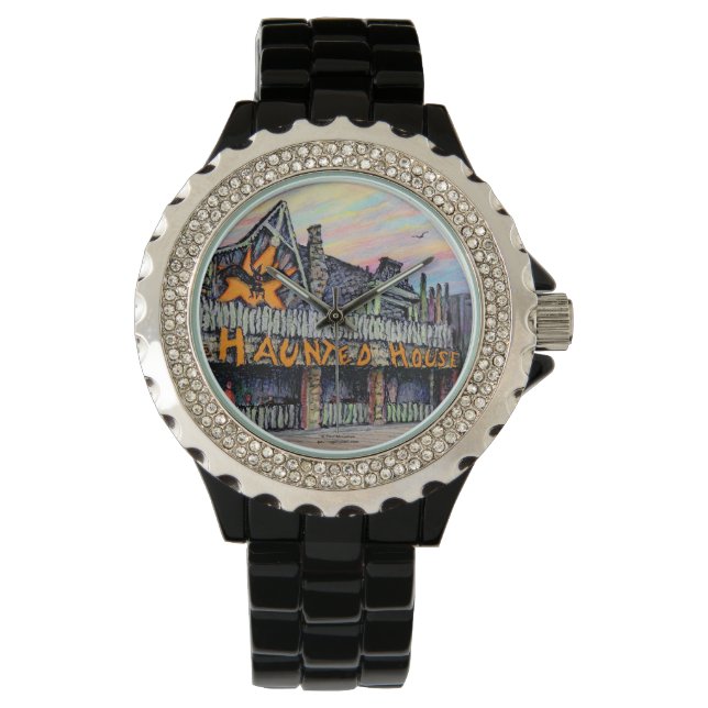 Paul McGehee "The Haunted House" Wristwatch (Front)