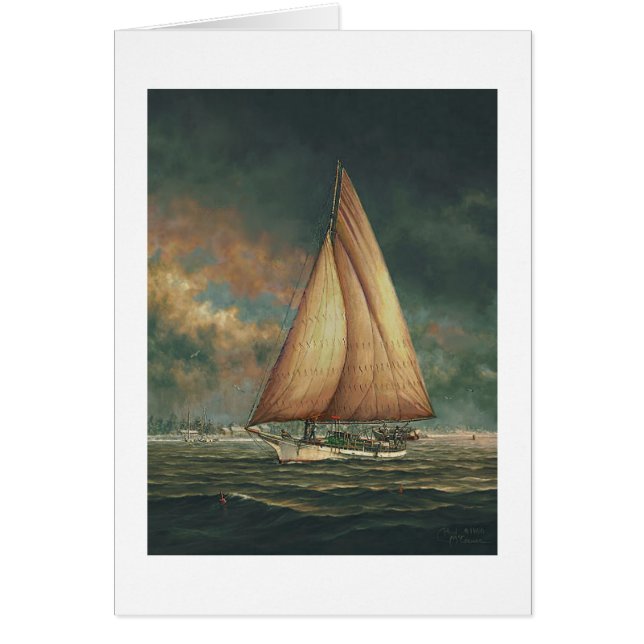 Paul McGehee "The Melon Boat" Card (Front)