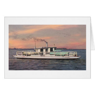 Paul McGehee "The Oxford-Bellevue Ferry" Card