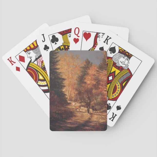 Paul McGehee "The Road Home" Playing Cards (Back)