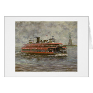 Paul McGehee "The Staten Island Ferry" Card
