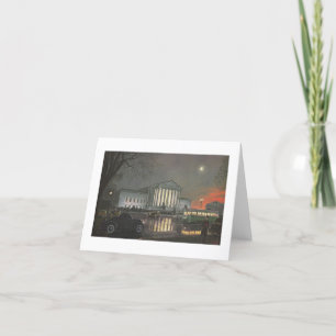 Paul McGehee "The Supreme Court by Moonlight Card" Card