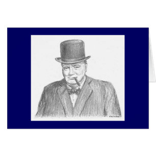Paul McGehee "Winston Churchill" Card