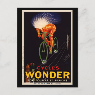 Paul Mohr’s Vintage Wonder Cycle Advertisement Postcard