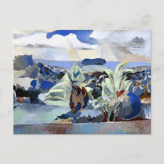 Paul Nash - Landscape of the Bagley Woods Postcard (Front)