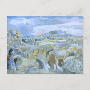 Paul Nash - Landscape of the Malvern Distance, Postcard