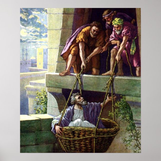 paul preaching christ poster (Front)