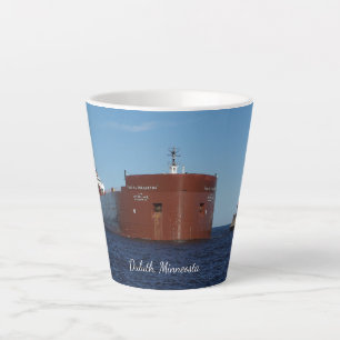 Paul R. Tregurtha Duluth latte mug