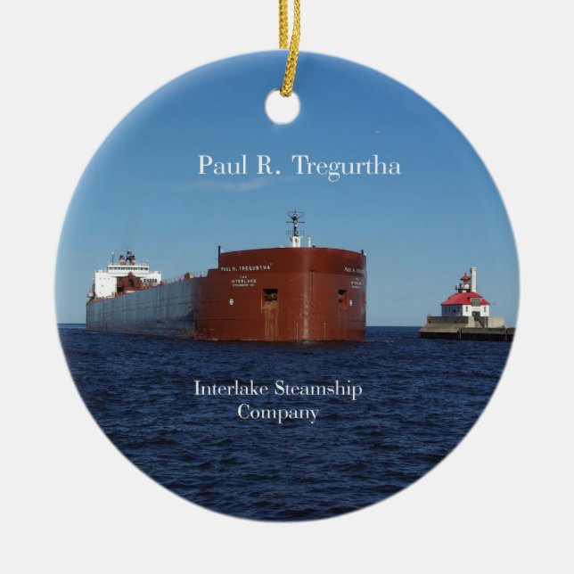 Paul R. Tregurtha Duluth ornament (Front)