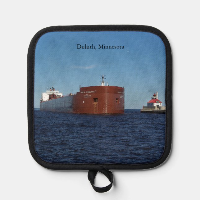 Paul R. Tregurtha Duluth pot holder (Front)