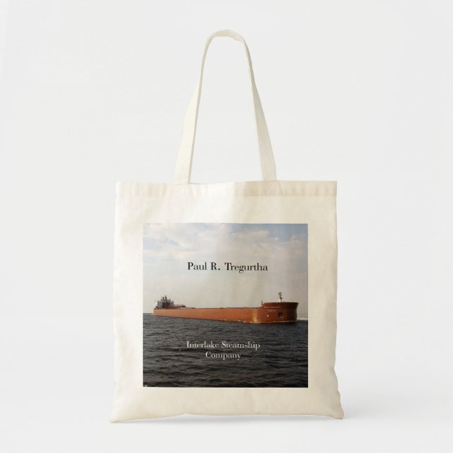 Paul R. Tregurtha tote bag (Front)