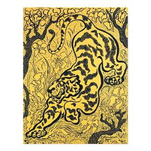 Paul Ranson Tiger in the Jungle Fine Art Poster