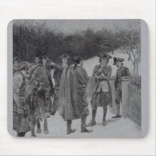 Paul Revere Bringing News to Sullivan Mouse Pad