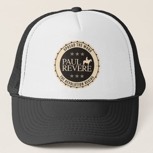 Paul Revere Trucker Hat (Front)