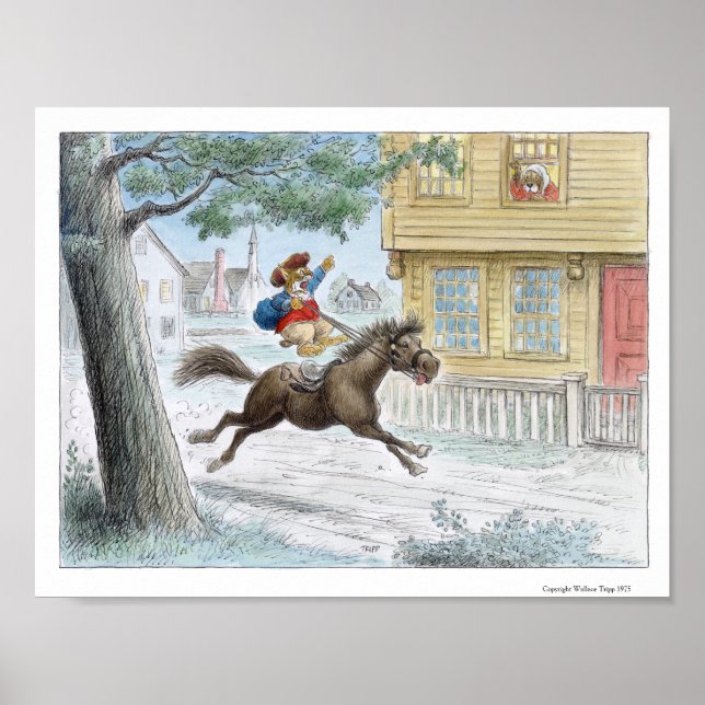 Paul Revere's Ride Print by Wallace Tripp (Front)