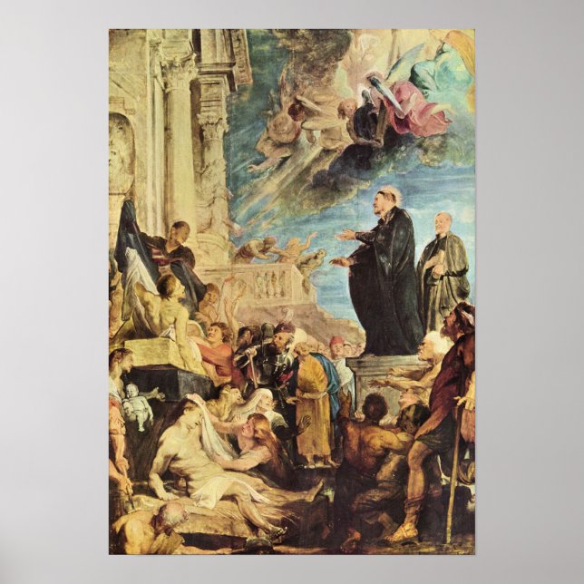 Paul Rubens - The Miracle of St Francis Xavier Poster (Front)