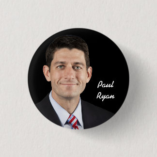 Paul Ryan 3 Cm Round Badge