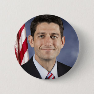 Paul Ryan 6 Cm Round Badge