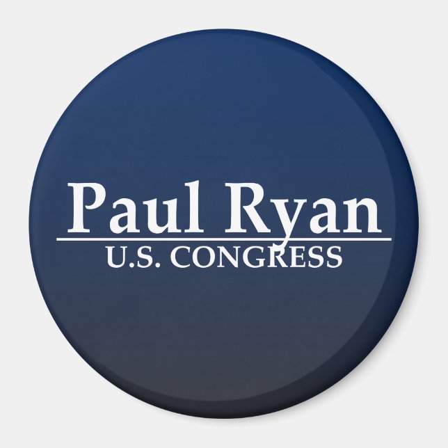 Paul Ryan U.S. Congress Magnet (Front)