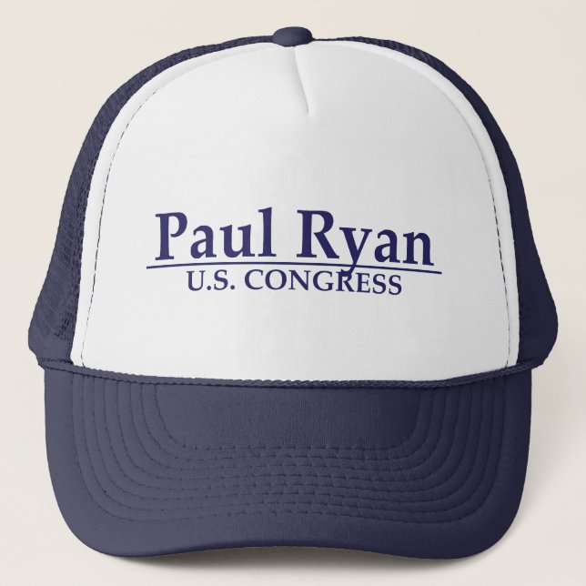 Paul Ryan U.S. Congress Trucker Hat (Front)