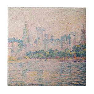 Paul Signac - Avignon, Morning Ceramic Tile
