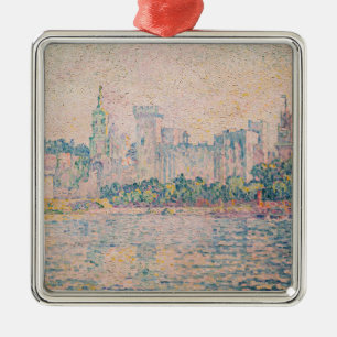 Paul Signac - Avignon, Morning Metal Ornament