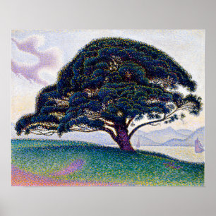 Paul Signac Bonaventure pine CC1262 Pointillism XL Poster