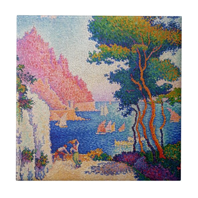 Paul Signac - Capo di Noli Ceramic Tile (Front)