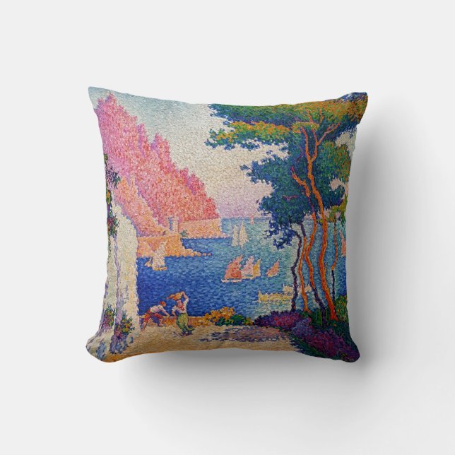Paul Signac - Capo di Noli Cushion (Front)