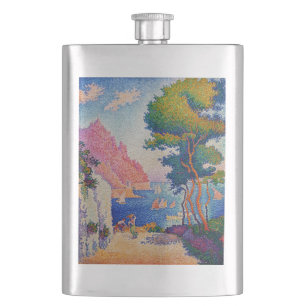 Paul Signac - Capo di Noli Hip Flask
