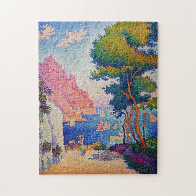 Paul Signac - Capo di Noli Jigsaw Puzzle (Vertical)