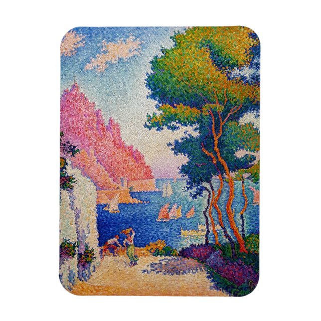 Paul Signac - Capo di Noli Magnet (Vertical)