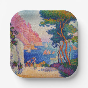 Paul Signac - Capo di Noli Paper Plate