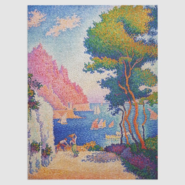 Paul Signac - Capo di Noli Tissue Paper (Creator Uploaded)