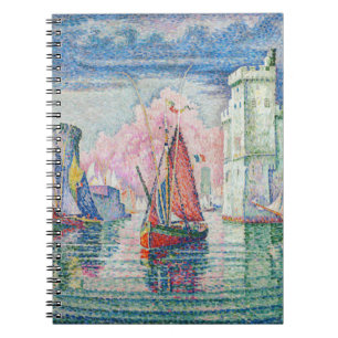 Paul Signac - Entrance of La Rochelle Harbour Notebook