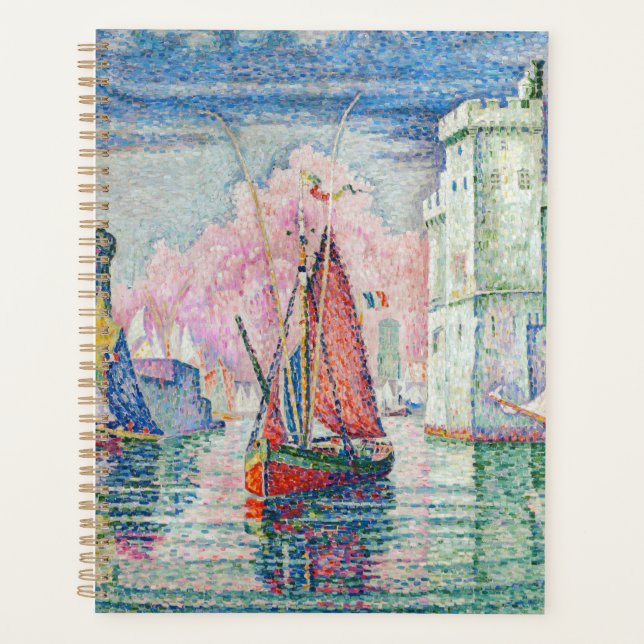 Paul Signac - Entrance of La Rochelle Harbour Planner (Front)