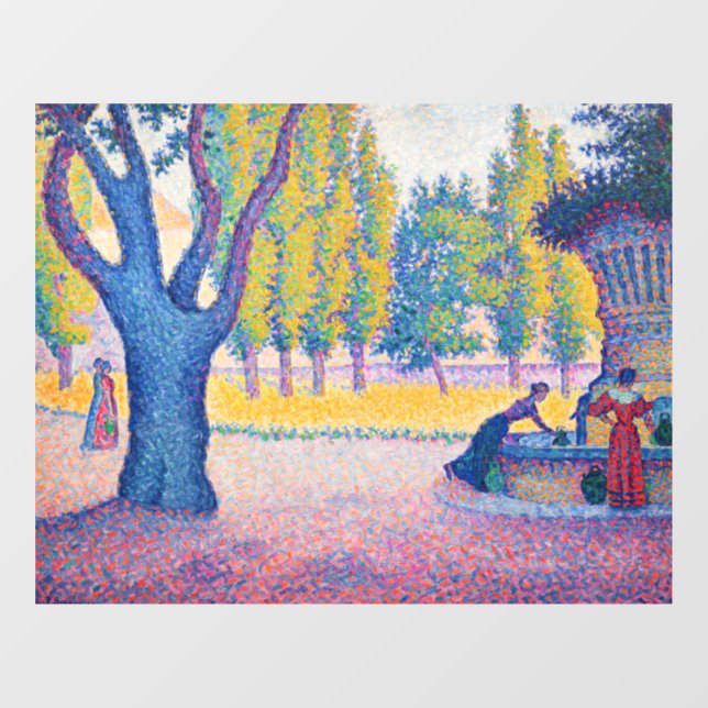 Paul Signac - Fountain des Lices, Saint-Tropez (Sheet)