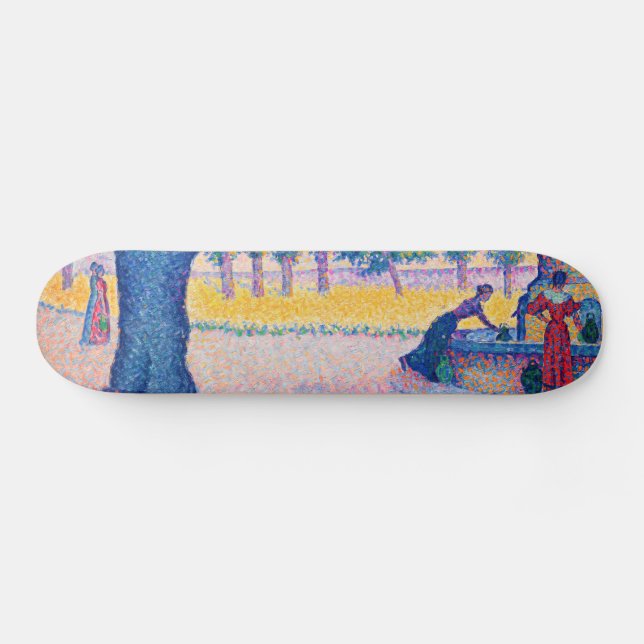 Paul Signac - Fountain des Lices, Saint-Tropez Skateboard (Horz)