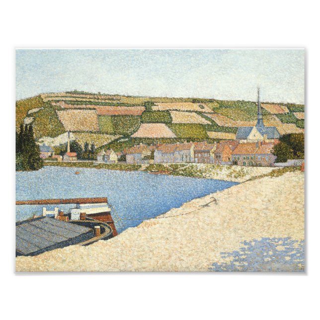 Paul Signac - Les Andelys, Cote d'Aval Photo Print (Front)